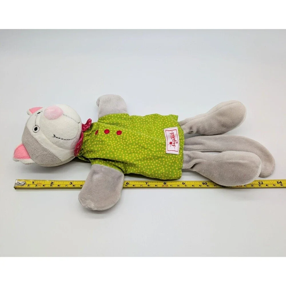 Sigikid Plush Cat Hand Puppet Toy Germany